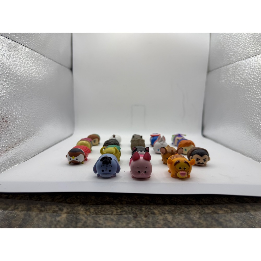 Disney Tsum Tsum Jakks Pacific Vinyl Figure Lot 16 Marvel Star Wars Mickey